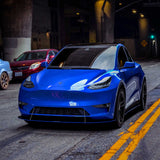 2020-2023 Tesla Model Y VR1 Style Front Splitter - Vicrez