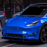 2020-2023 Tesla Model Y VR1 Style Front Splitter - Vicrez