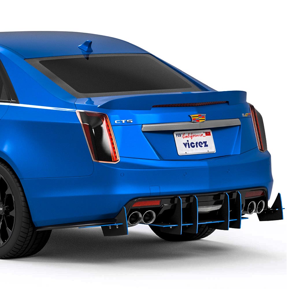 Vicrez Genali VR2 Rear Diffuser | Cadillac CTS-V 2014-2022