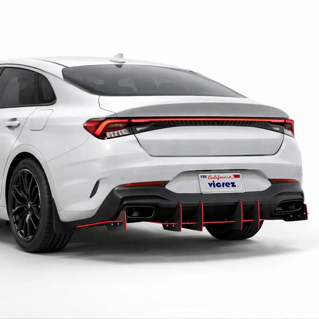 2021-2026 Kia K5 Genali VR2 Style Rear Diffuser - Vicrez