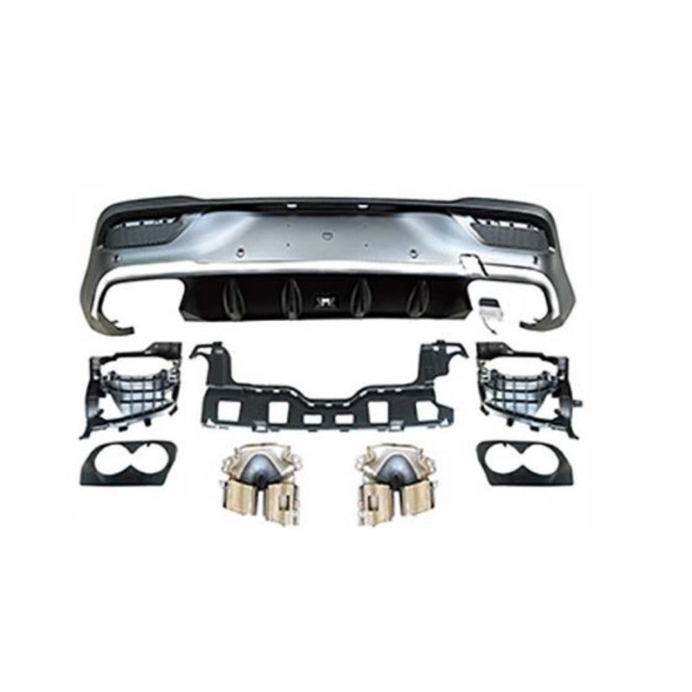 Vicrez GLE53 Coupe Rear Diffuser With Tips | Mercedes-Benz GLE Class C167 2020-2026