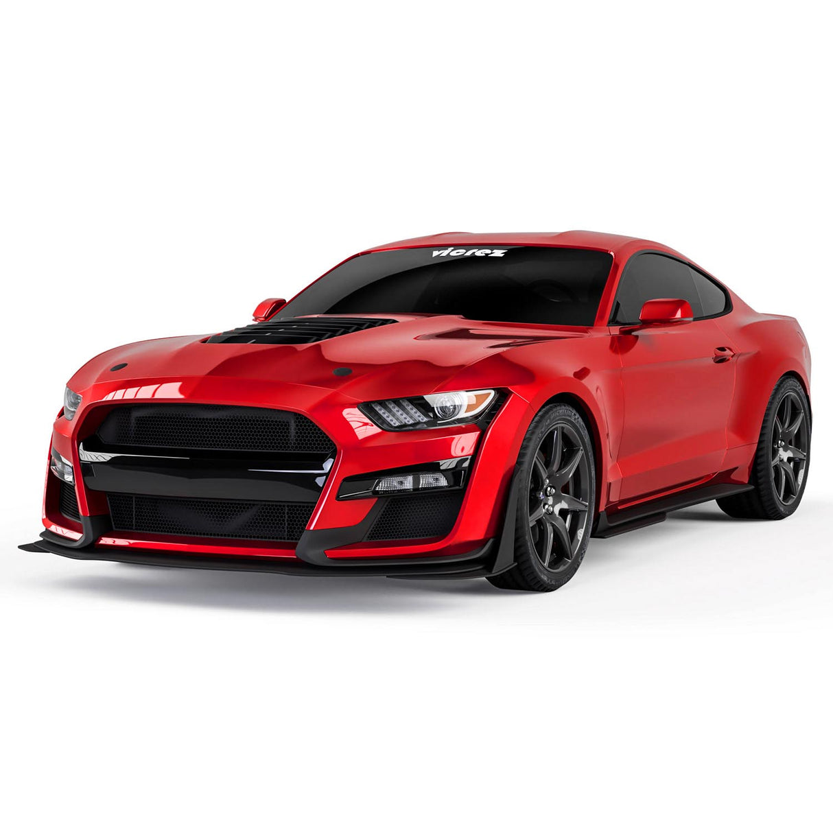 2018-2023 Ford Mustang GT500 Style Front Bumper Cover - Vicrez