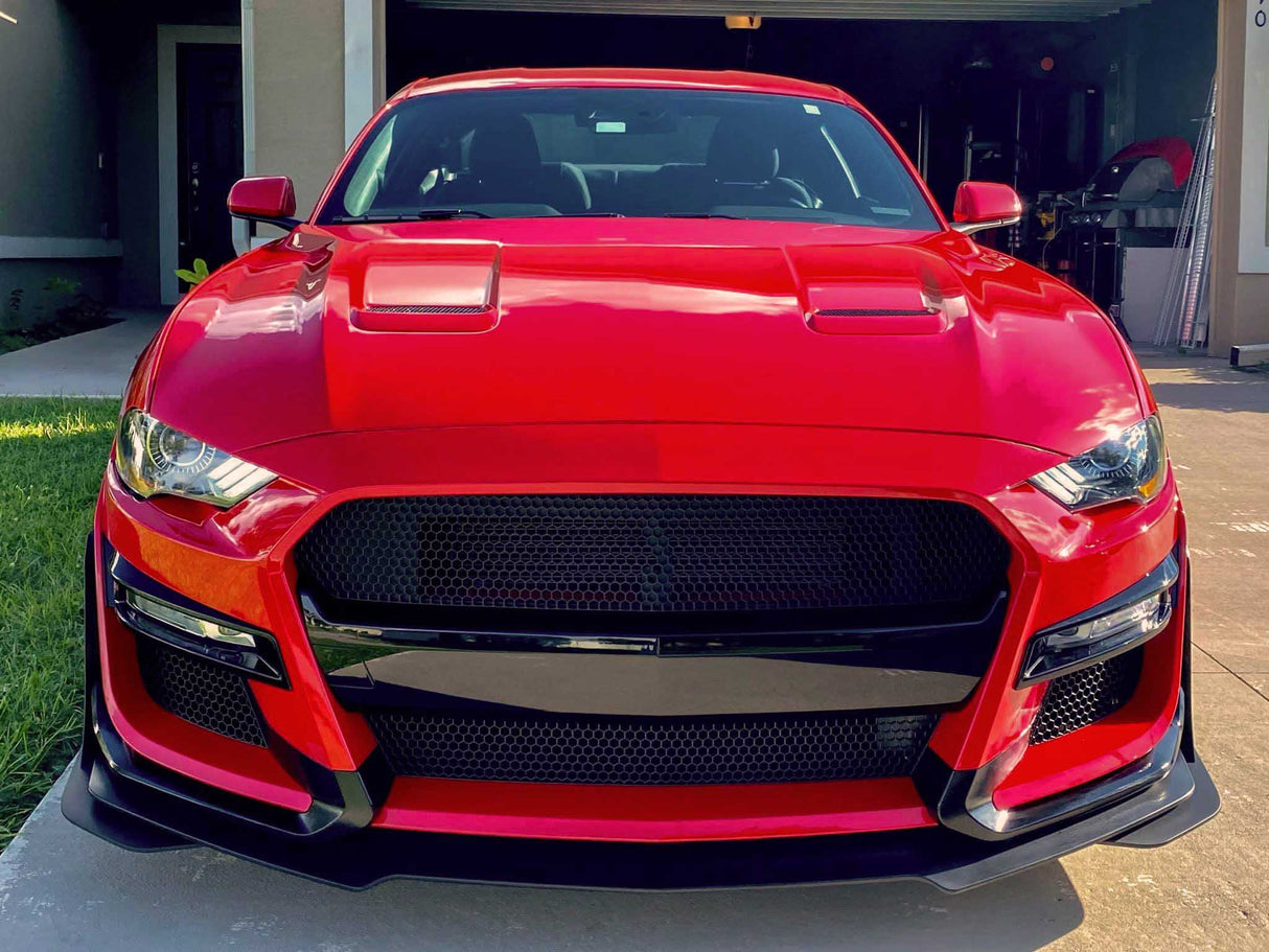2018-2023 Ford Mustang GT500 Style Front Bumper Cover - Vicrez