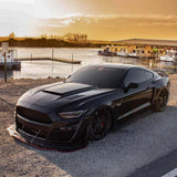 2015-2017 Ford Mustang GT500 Style Front Bumper Splitter - Vicrez