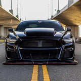 2015-2017 Ford Mustang GT500 Style Front Bumper Cover - Vicrez