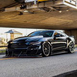 2015-2017 Ford Mustang GT500 Style Front Bumper Splitter - Vicrez