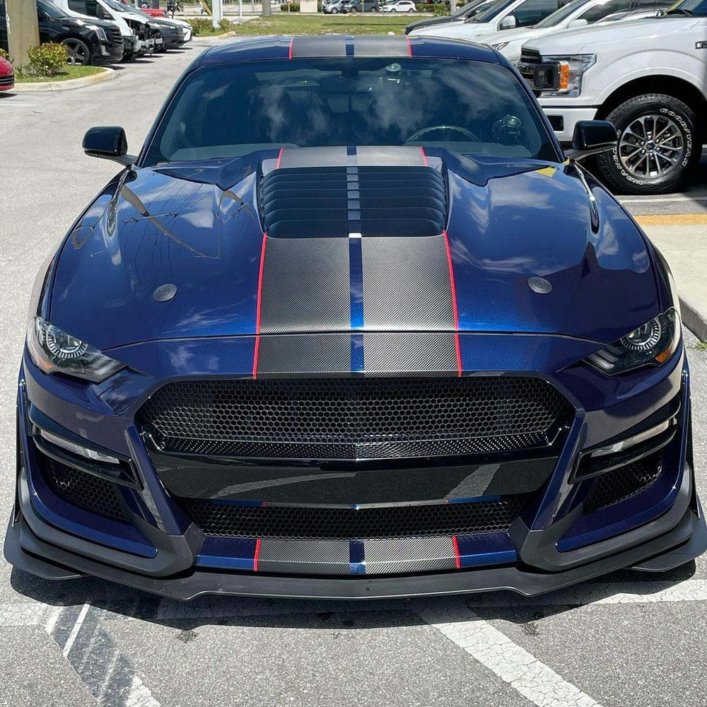 2018-2023 Ford Mustang GT500 Style Front Bumper Cover - Vicrez