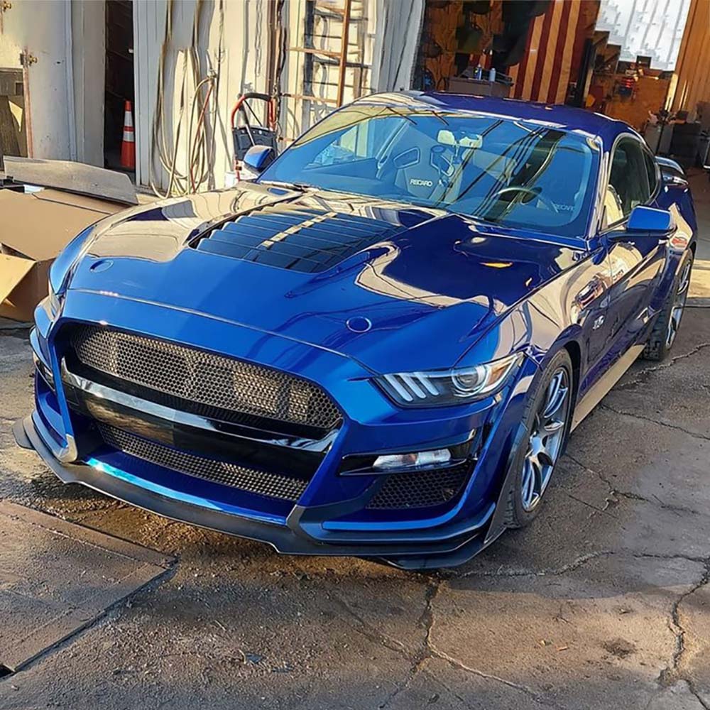 2015-2017 Ford Mustang GT500 Style Front Bumper Cover - Vicrez