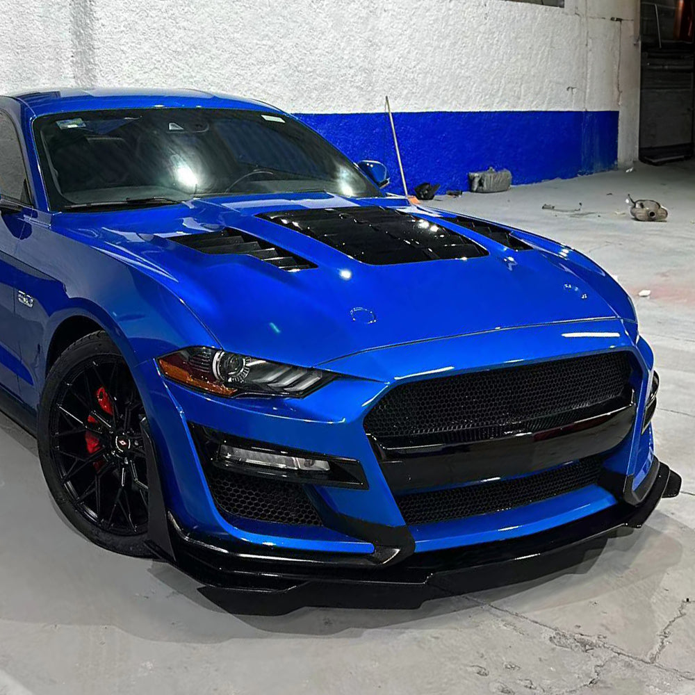 2018-2023 Ford Mustang GT500HK Style Hood W/ Air Vent Scoop - Vicrez