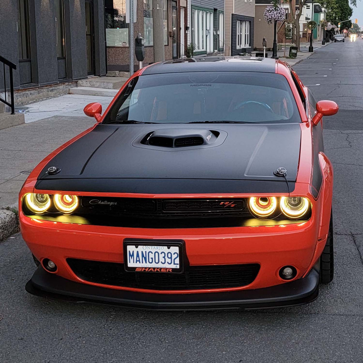 2008-2023 Dodge Challenger Shaker Style Hood - Vicrez