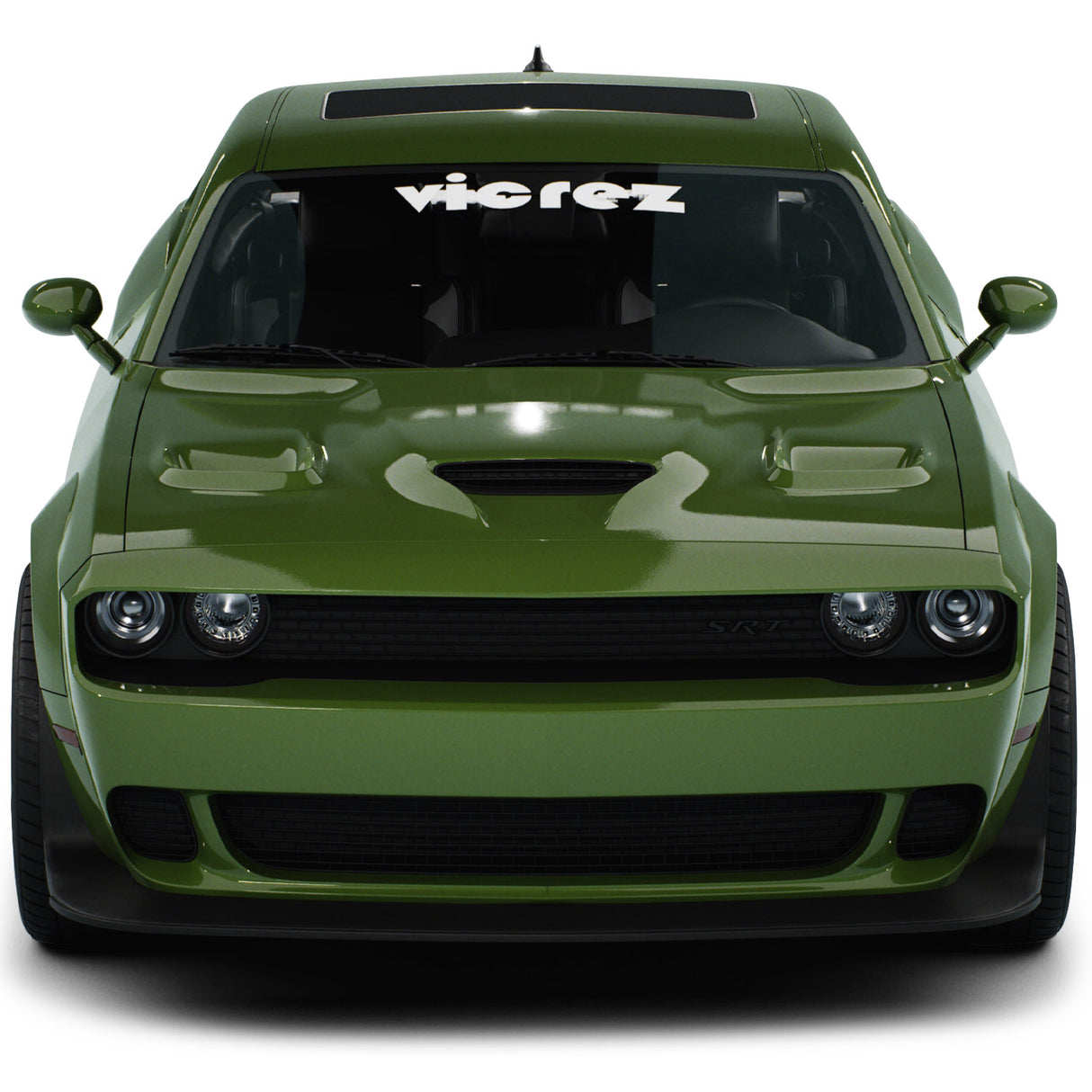 2008-2023 Dodge Challenger Air Vent Scoop Hood - Vicrez