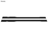 2008-2015 Infiniti G37 Q60 V3R Style Side Skirt Splitters - Vicrez