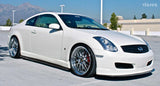 2003-2007 Infiniti G35 Coupe Side Skirt Splitters - Vicrez