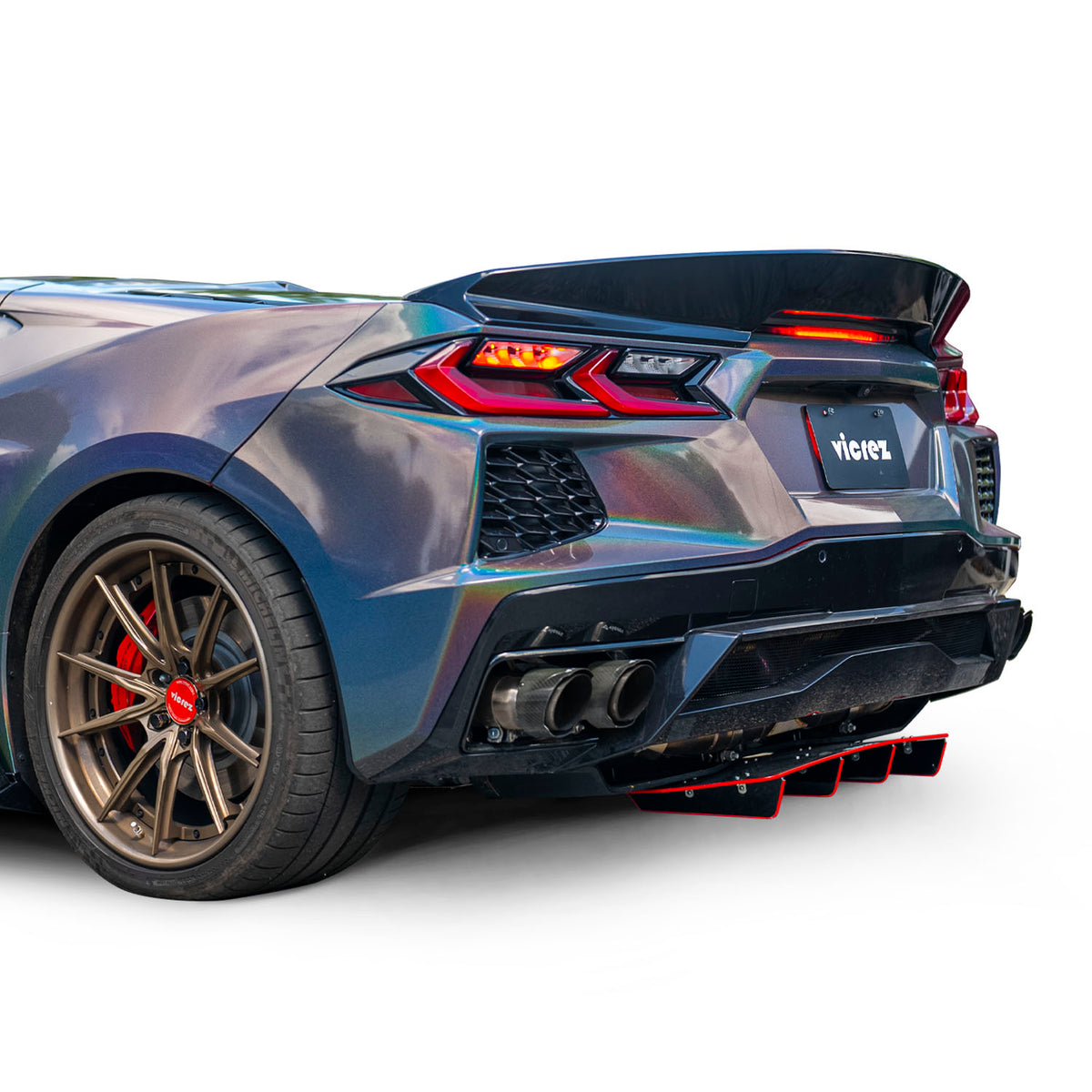 Vicrez Jesky VR5 Rear Diffuser | Chevrolet Corvette C8 2020-2026