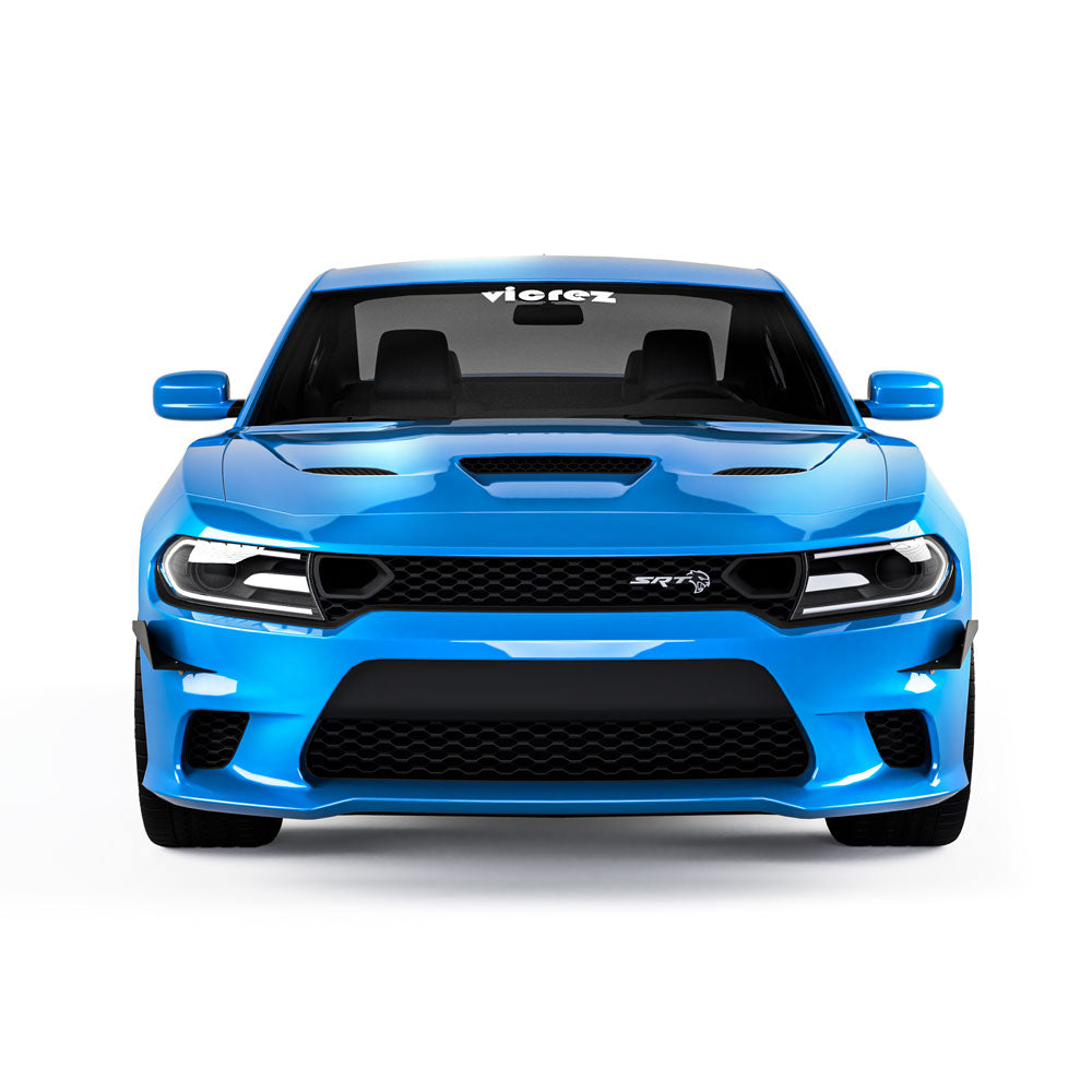 2015-2023 Dodge Charger SRT L2R Style Front Bumper Canards - Vicrez