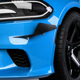 2015-2023 Dodge Charger SRT L2R Style Front Bumper Canards - Vicrez