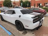 2008-2023 Dodge Challenger LV Style Rear & Quarter Window Louvers - Vicrez