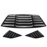 2008-2023 Dodge Challenger LV Style Rear & Quarter Window Louvers - Vicrez