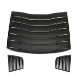 2011-2023 Dodge Charger LV Style Rear + Quarter Window Louvers - Vicrez