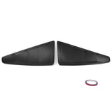 2005-2014 Ford Mustang LV Style Quarter Window Louvers - Vicrez