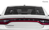 2011-2023 Dodge Charger LV Style Rear Window Louvers - Vicrez