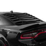 2011-2023 Dodge Charger LV Style Rear + Quarter Window Louvers - Vicrez