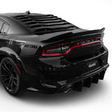 2011-2023 Dodge Charger LV Style Rear Window Louvers - Vicrez