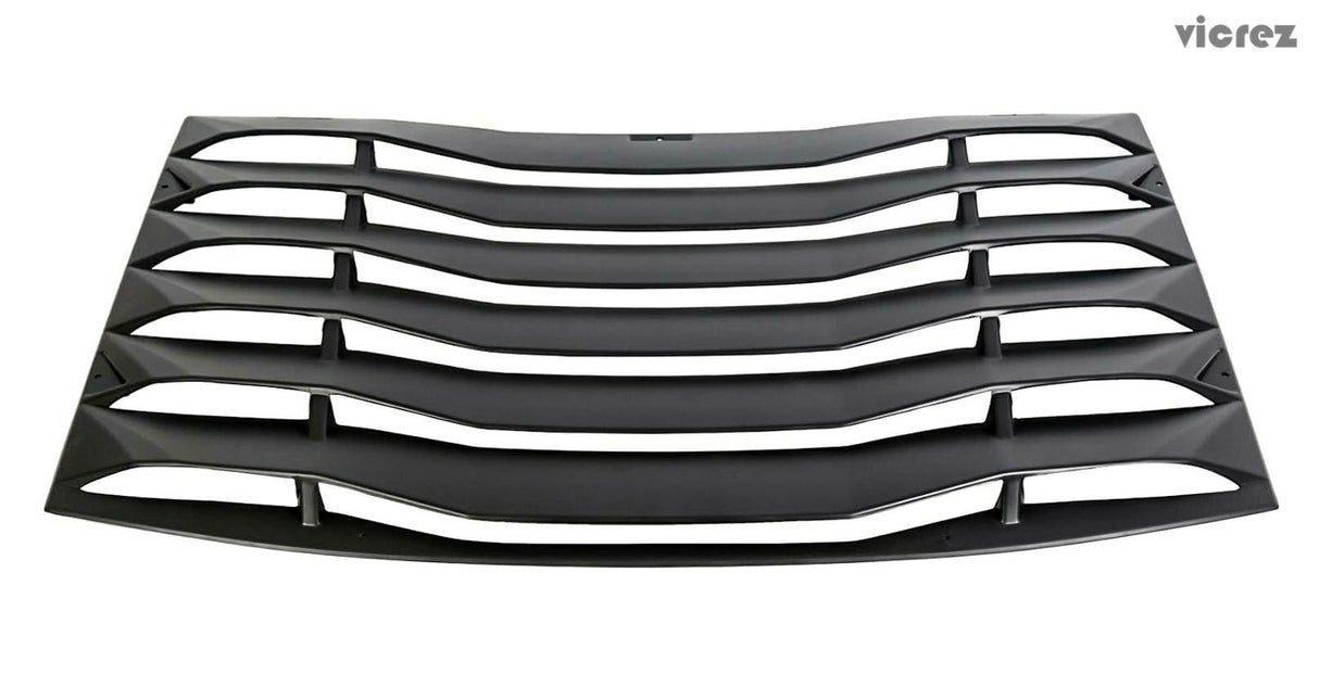 2011-2023 Dodge Charger LV Style Rear Window Louvers - Vicrez