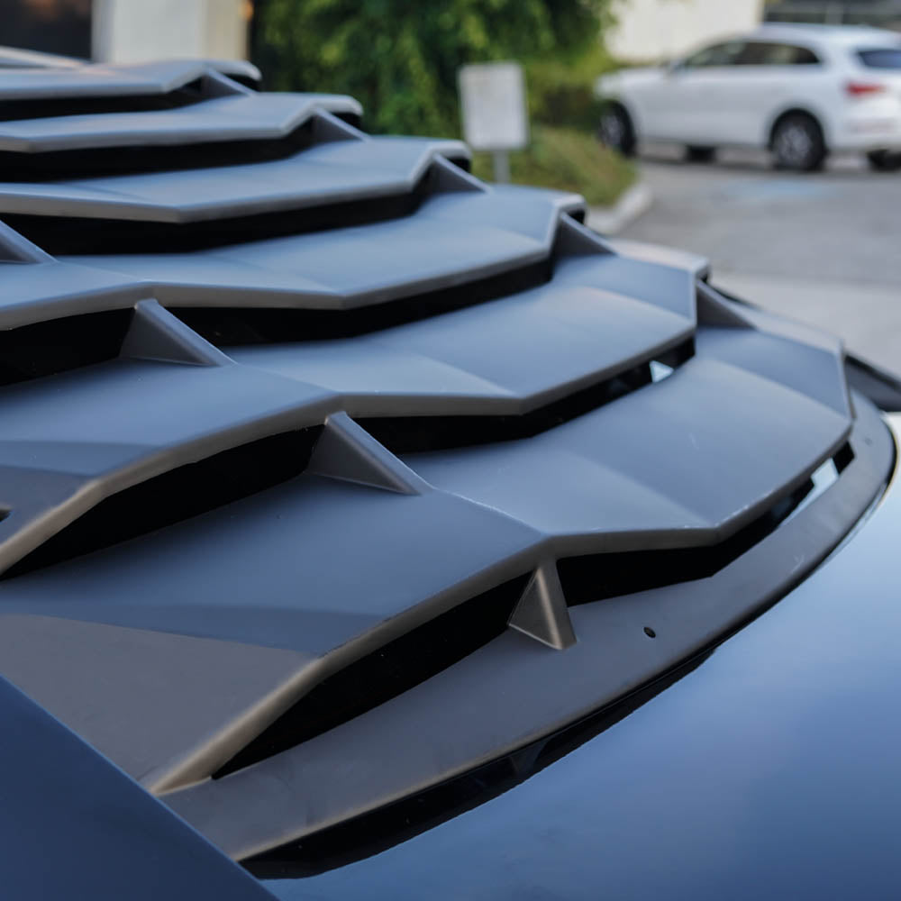 2011-2023 Dodge Charger LV Style Rear Window Louvers - Vicrez