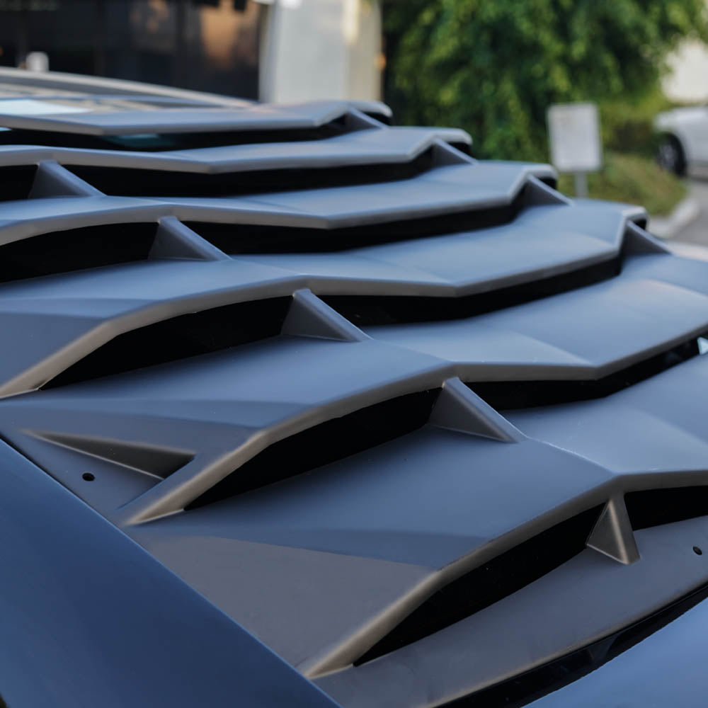 2011-2023 Dodge Charger LV Style Rear Window Louvers - Vicrez