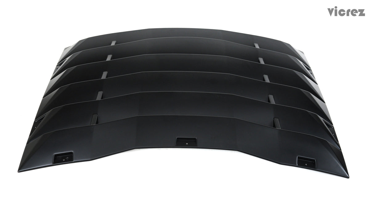 2011-2023 Dodge Charger LV Style Rear Window Louvers - Vicrez