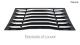 2011-2023 Dodge Charger LV Style Rear Window Louvers - Vicrez