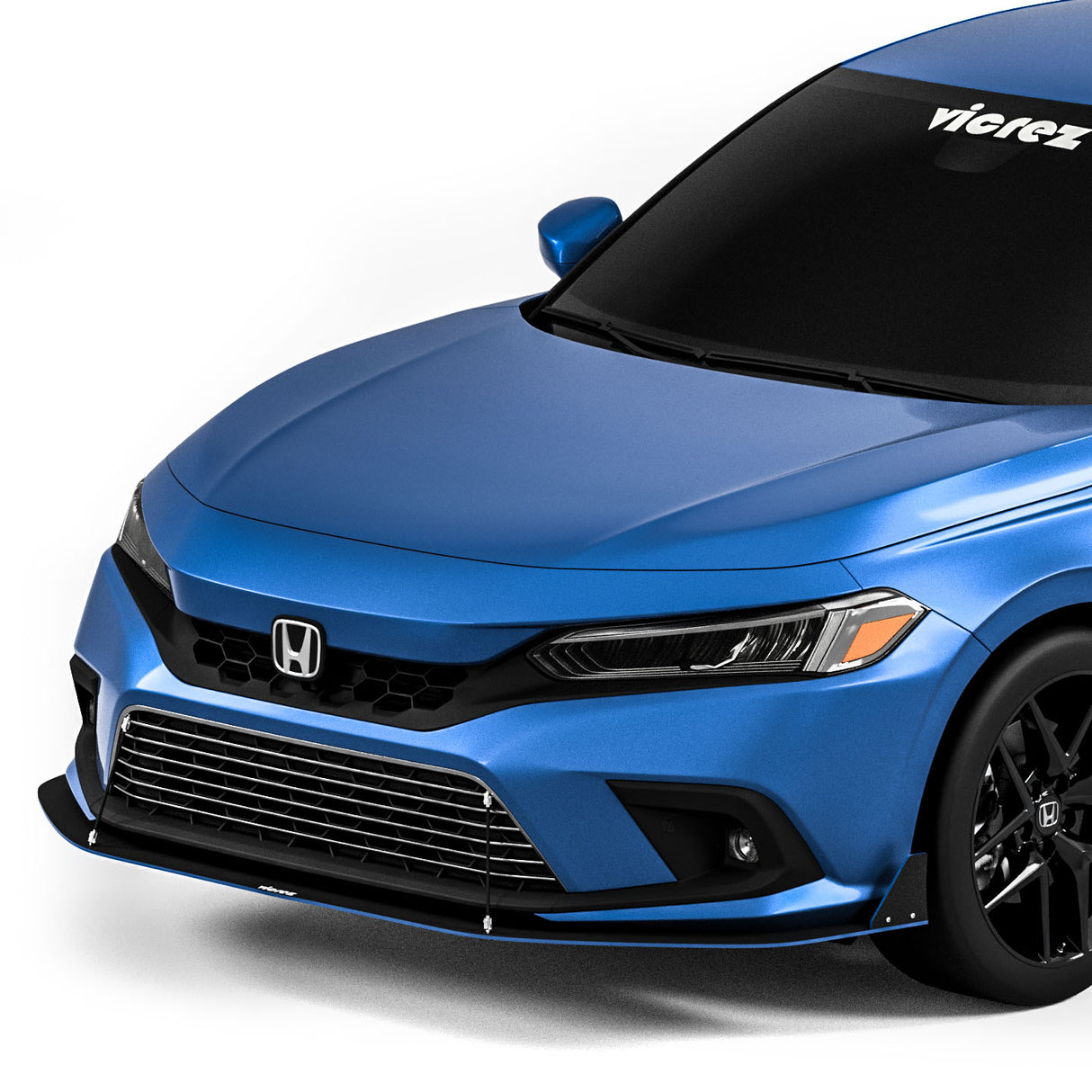 2021-2024 Honda Civic LV1 Style Front Splitter - Vicrez