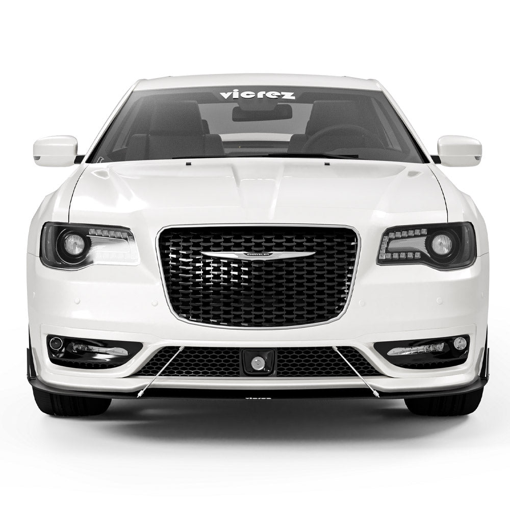 2011-2023 Chrysler 300 LV2 Style Front Splitter - Vicrez