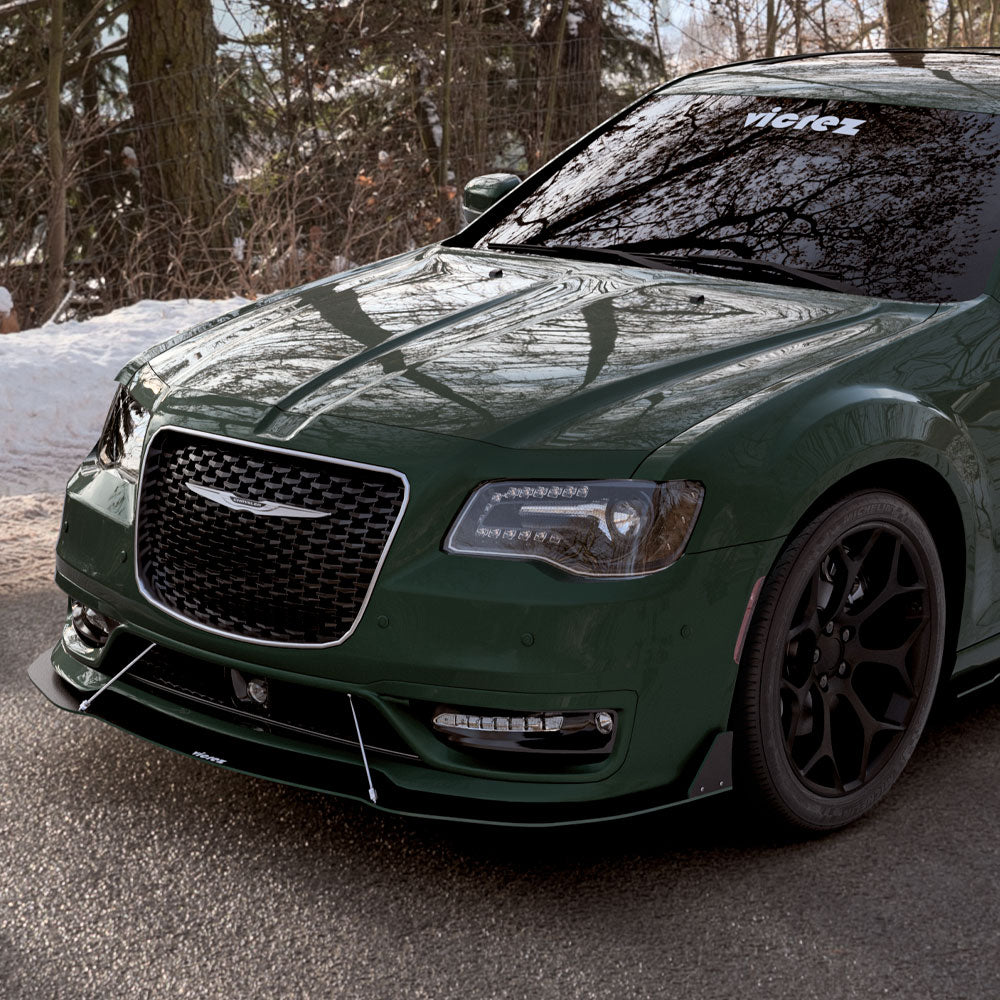 2011-2023 Chrysler 300 LV2 Style Front Splitter - Vicrez
