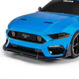 2021-2025 Ford Mustang Mach 1 LV4 Style Front Splitter - Vicrez