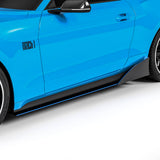 2021-2025 Ford Mustang Mach 1 LV4 Style Side Splitters - Vicrez