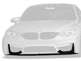 2014-2019 BMW M3/M4 M Style Front Bumper Lip Chin Spoiler - Vicrez
