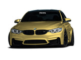 2014-2019 BMW M3/M4 M Style Front Bumper Lip Chin Spoiler - Vicrez