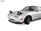 1990-1997 Mazda Miata VZ3 Style Front Bumper Splitter - Vicrez