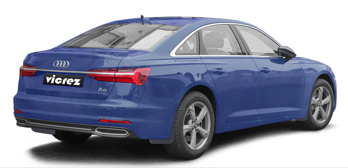 2019-2026 Audi A6 Front and Rear Mud Flaps - Vicrez