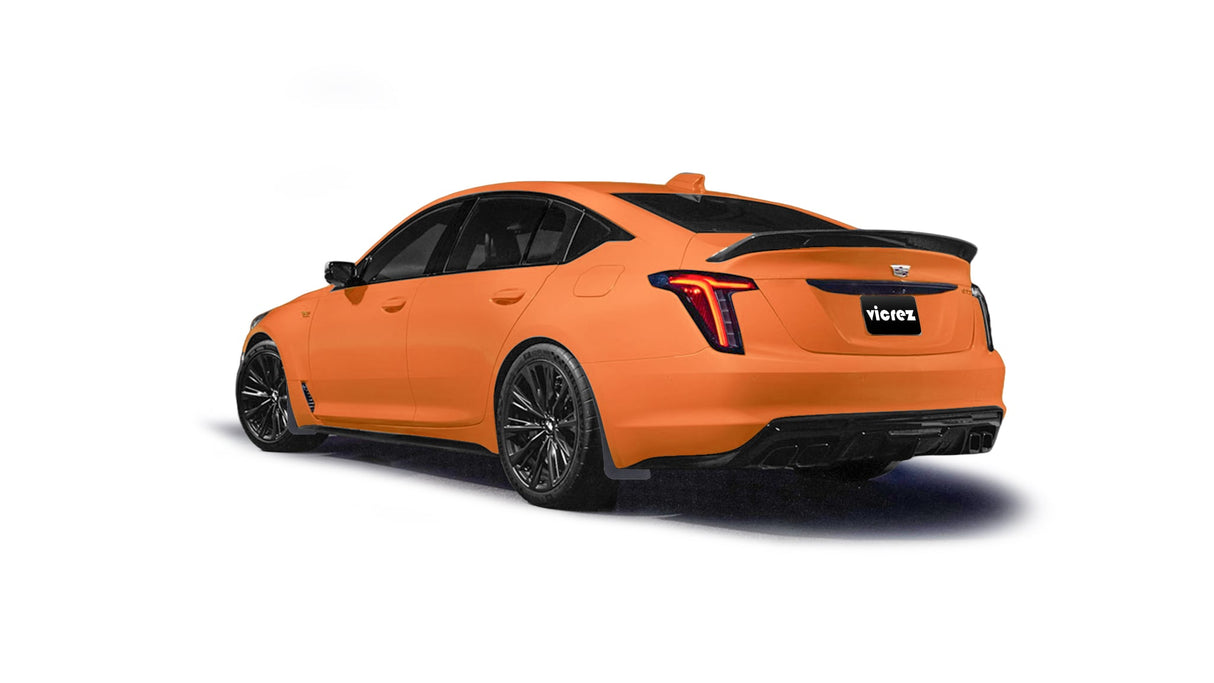 2020-2026 Cadillac CT5 Front and Rear Mud Flaps - Vicrez