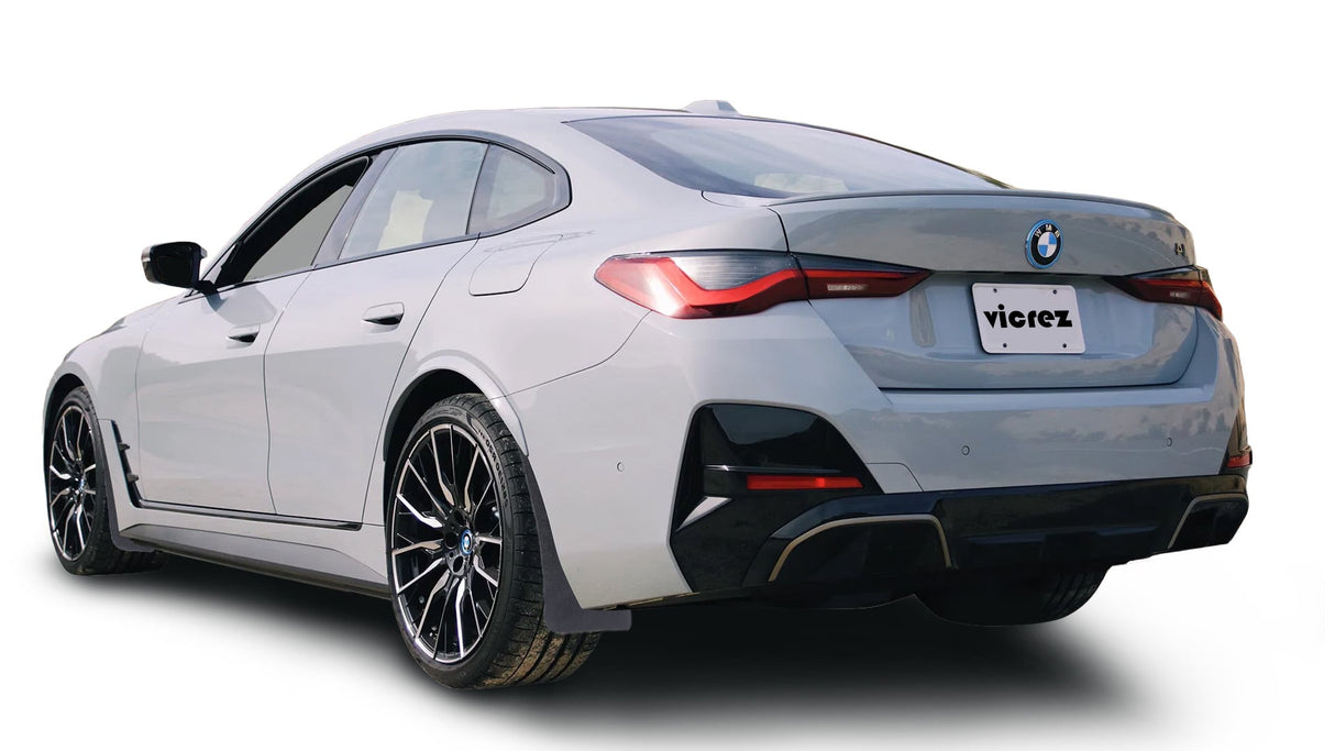 2022-2026 BMW i4 Front and Rear Mud Flaps - Vicrez