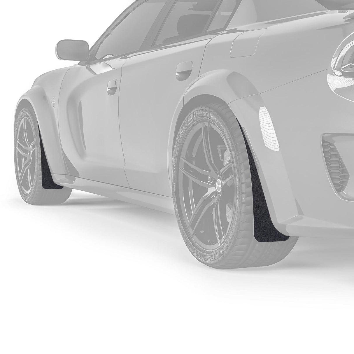 2020-2023 Dodge Charger Widebody Look Mud Flaps Front and Rear - Vicrez