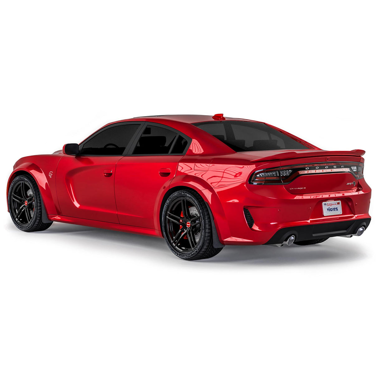 2020-2023 Dodge Charger Widebody Look Mud Flaps Front and Rear - Vicrez