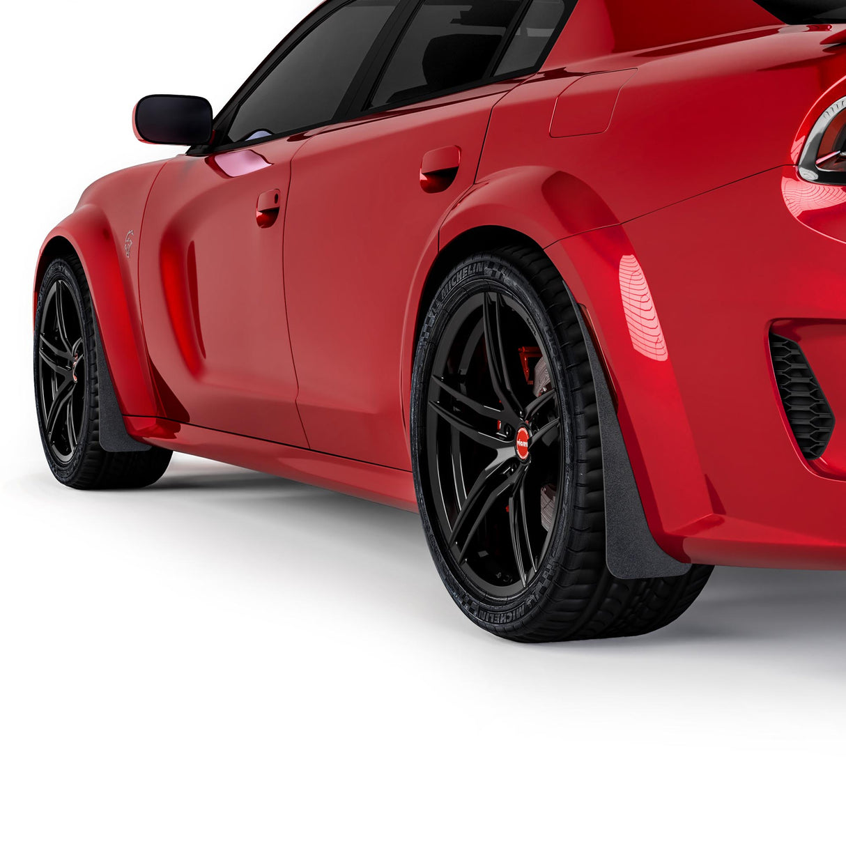 2020-2023 Dodge Charger Widebody Look Mud Flaps Front and Rear - Vicrez
