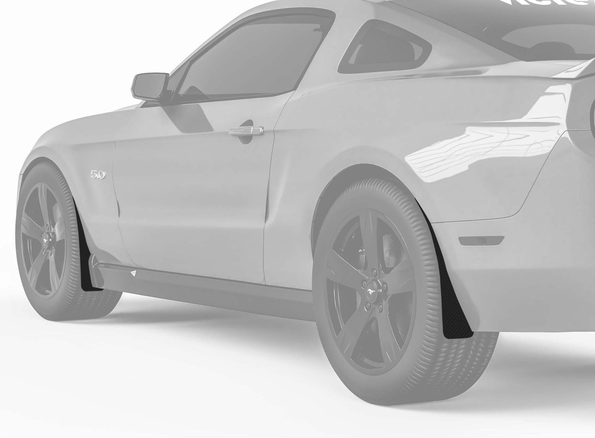 2010-2014 Ford Mustang Mud Flaps Front and Rear - Vicrez