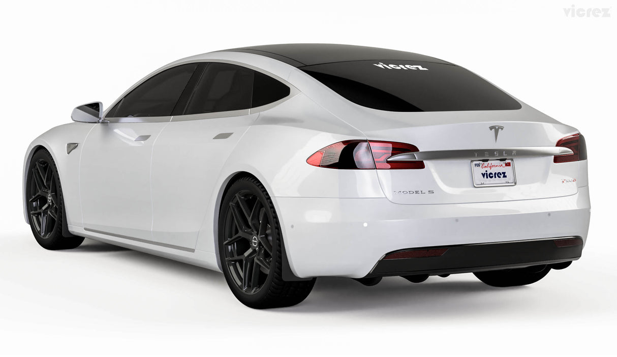 2012-2020 Tesla Model S Mud Flaps Front and Rear - Vicrez