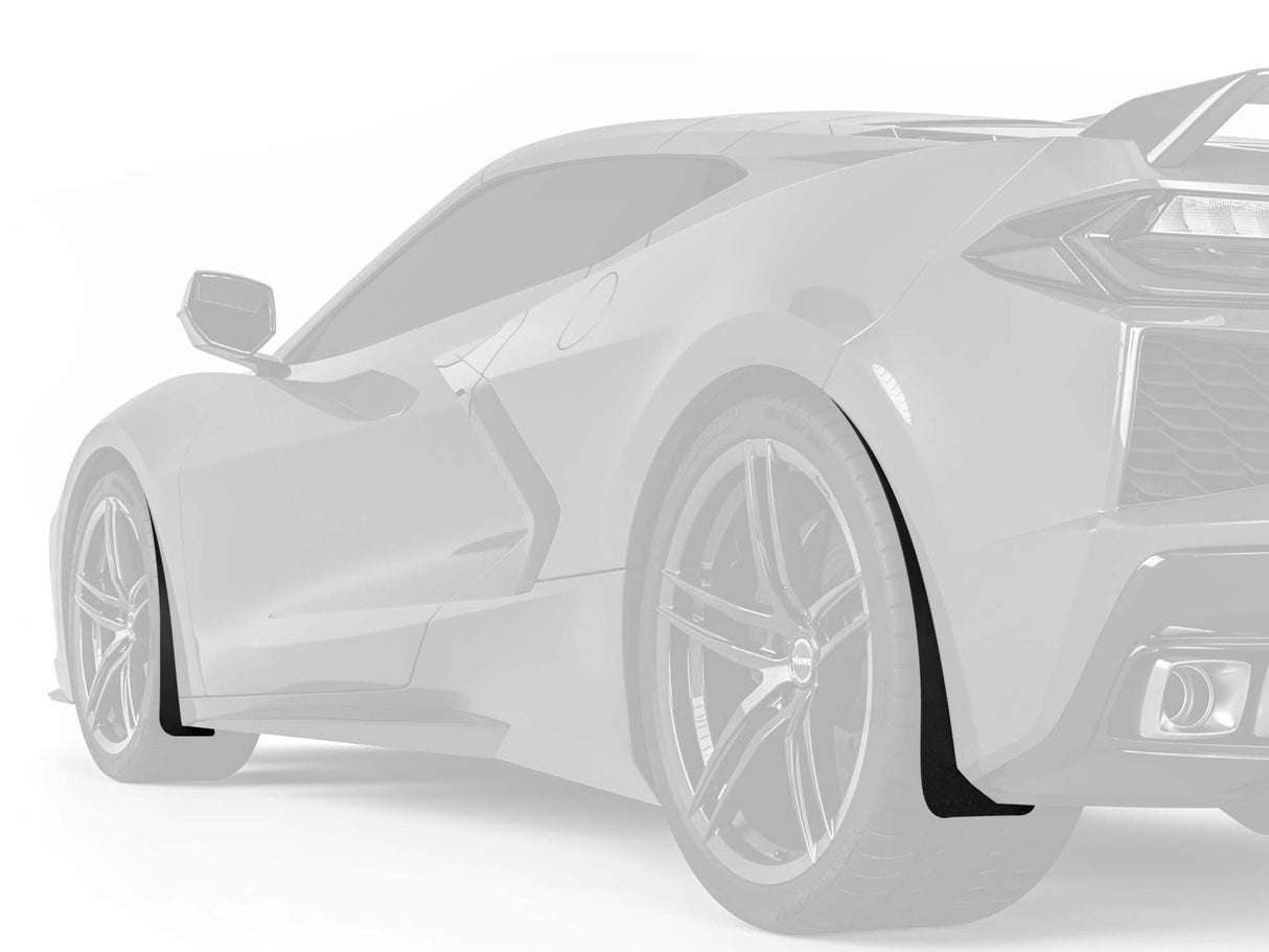 2020-2026 Chevrolet Corvette C8 Mud Flaps Front and Rear - Vicrez
