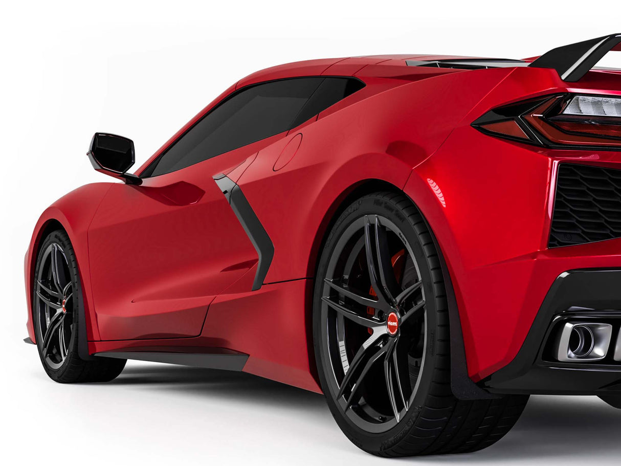 2020-2026 Chevrolet Corvette C8 Mud Flaps Front and Rear - Vicrez